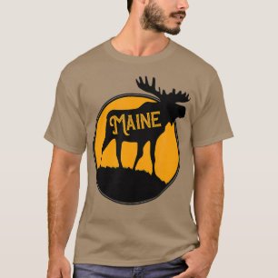 Maine Moose State T Shirt