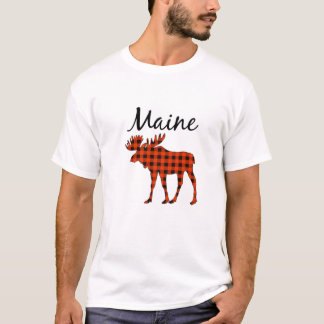 Maine Moose State T Shirt