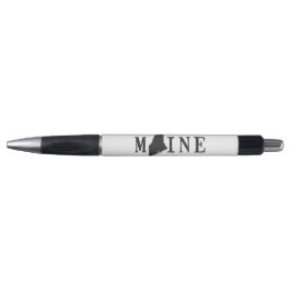 Maine namn med det statliga formade brev