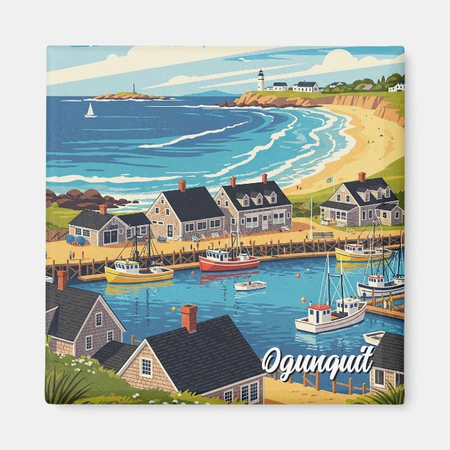 Maine OgunSluta Travel Magnet (Framsidan)