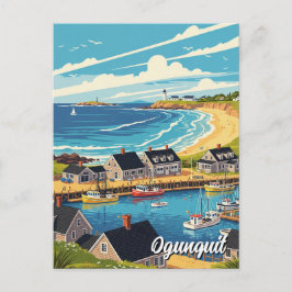 Maine OgunSluta Travel Vykort
