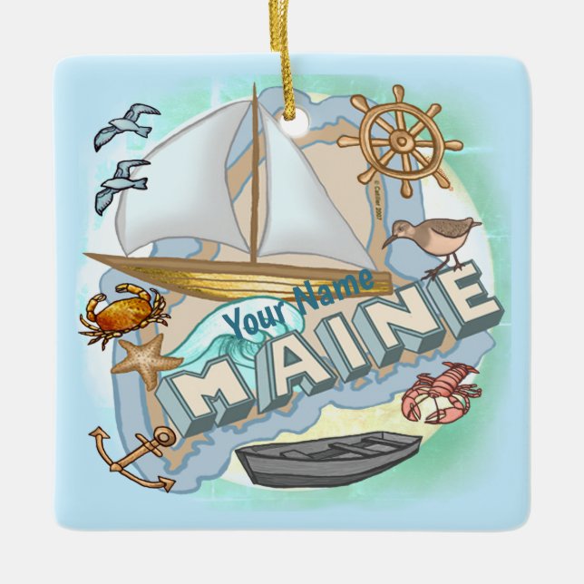 Maine ornament (Framsida)