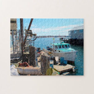 Maine Portland hamn. Pussel