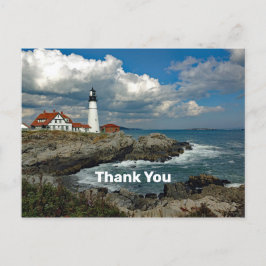 Maine Portland Head Lighthouse Foto Tack Vykort