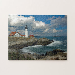 Maine Portland Head Lighthouse Photo Pussel