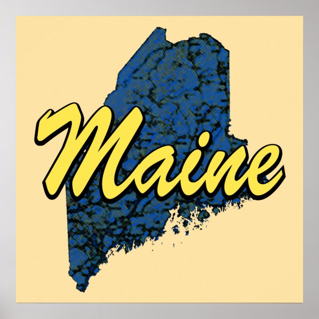 Maine Poster (Framsidan)
