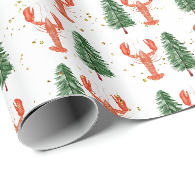 Maine presentpapper (Rullad Hörn)