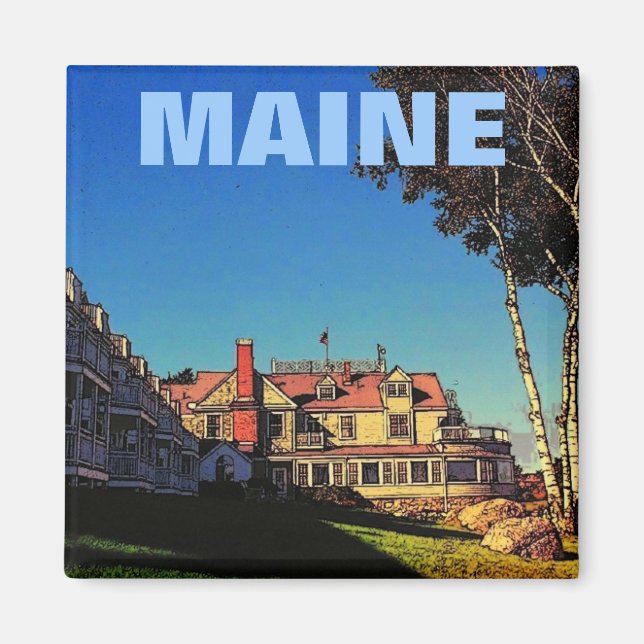 Maine (Pub Harbour) Magnet (Framsidan)