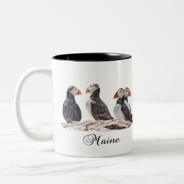 Maine Puffin Mugg (Vänster)