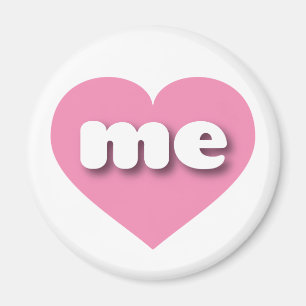 Maine rosa hjärta - I kärlek me Magnet