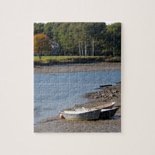 Maine Rowboat Vatten Photo Pussel