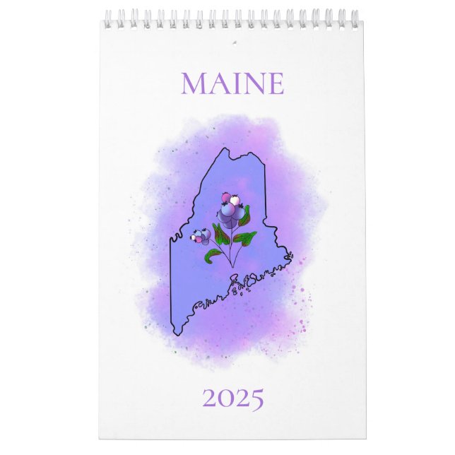 Maine Sak är kalender (Omslag)