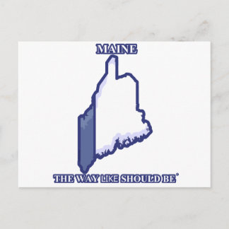 Maine, sättet som detta ska vara © Postcard Vykort