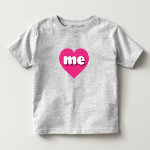 Maine shock rosa hjärta - jag kärlek mig t shirt