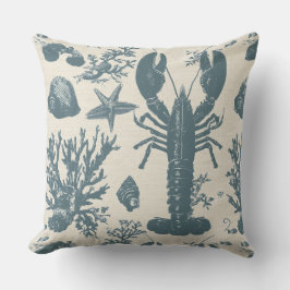 Maine Shore Lobster Kudde