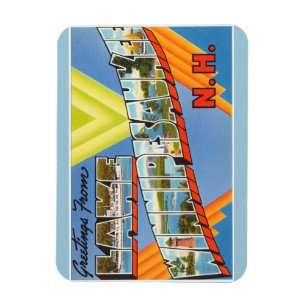 Maine sjö Winnipesaukee magnet