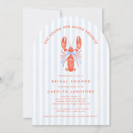 Maine Squeeze Coastal Lobster Möhippa Inbjudningar