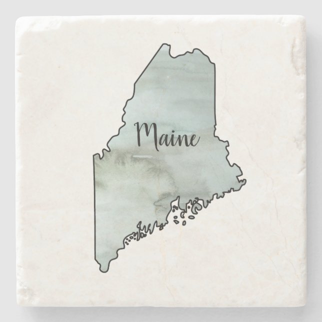 Maine State Illustration Stenunderlägg (Framsidan)