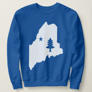 Maine State Sweatshirt T Shirt