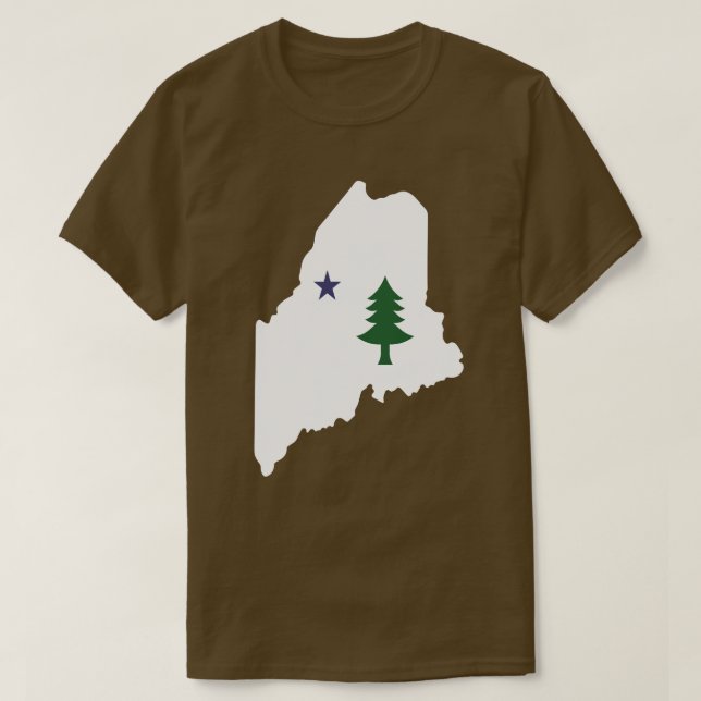 Maine State T-Shirt (Design framsida)