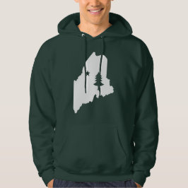 Maine State T-Shirt Hoodie