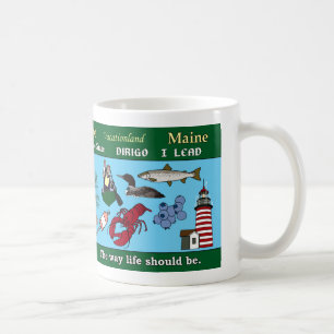 Maine statlig jubileums- mugg