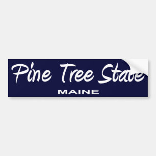 Maine statlig slogan bildekal