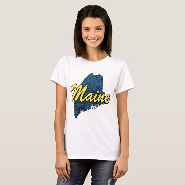 Maine T-Shirt (Hel framsida)