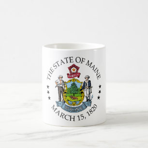 Maine-tecken Kaffemugg