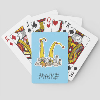 Maine Tomtar Välkommen Hem Casinokort