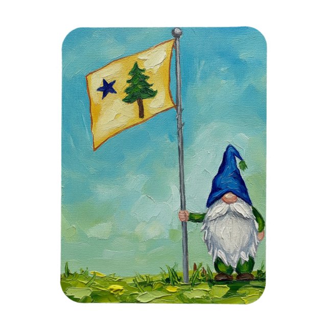 MAINE TOMTE MAGNET (Vertikal)
