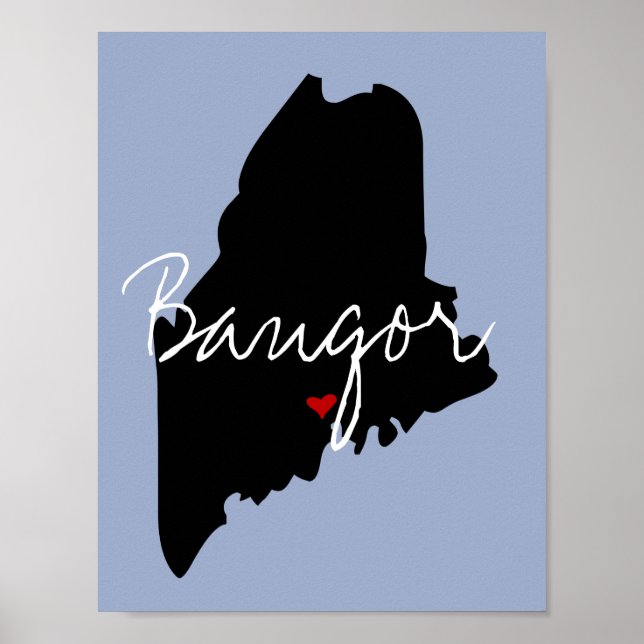 Maine Town Poster (Framsidan)