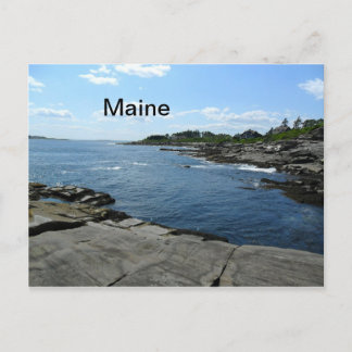 Maine Two Lights vykort