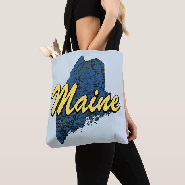Maine Tygkasse (Närbild)
