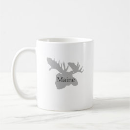 Maine USA logotyp (älgen) Kaffemugg