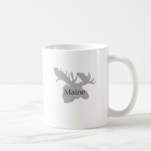 Maine USA logotyp (älgen) Kaffemugg