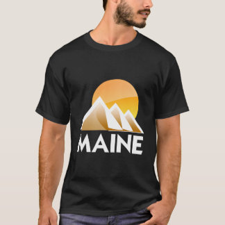 Maine Vacation Souvenir Gift T Shirt