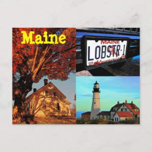 Maine vycard vykort