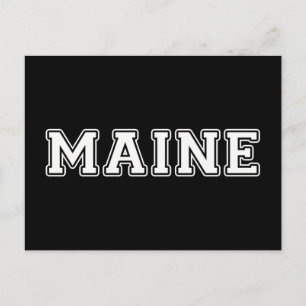 Maine Vykort