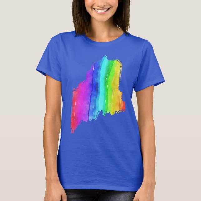 Mainebow T Shirt (Framsida)