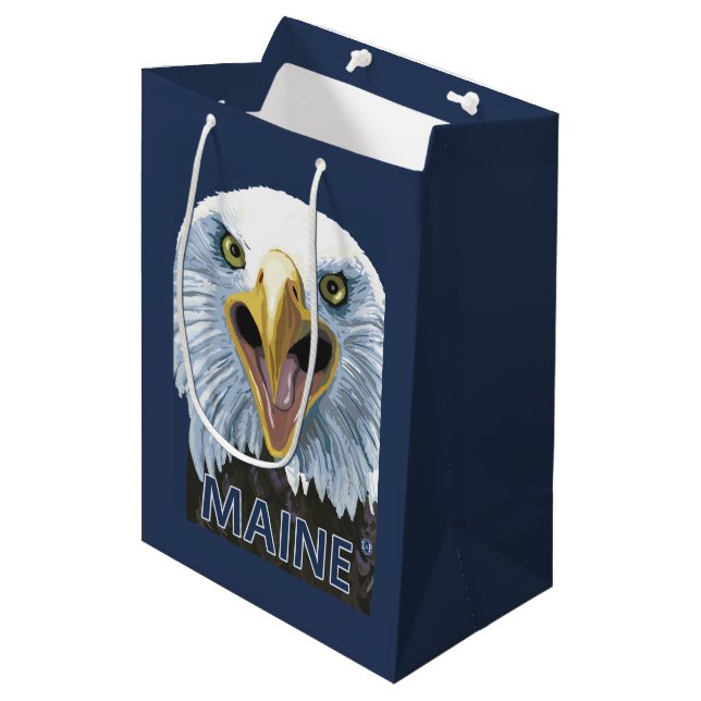 MaineEagle upp slut (Framsidan Vinklad)