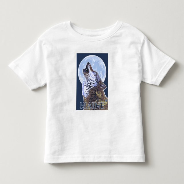 MaineHowling varg Tröja (Framsida)