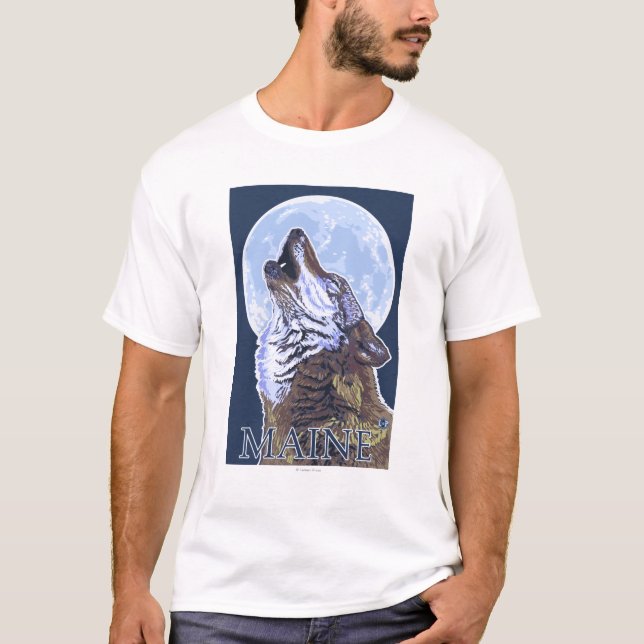 MaineHowling varg Tröja (Framsida)