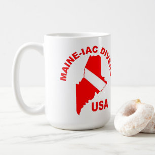 Maineiac Divers Classic Logotyp 15oz Mugg