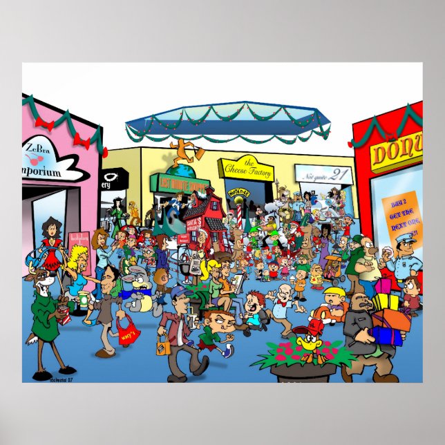 Maineland Mall poster (Framsidan)