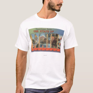 MaineLarge brevplatser T Shirt