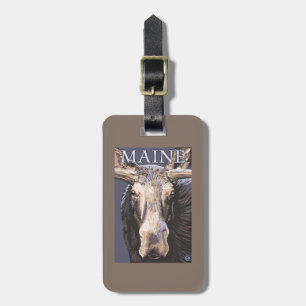 MaineMoose upp slut Bagagebricka