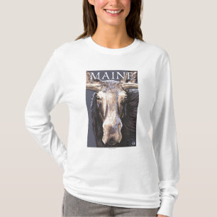 MaineMoose upp slut Tee
