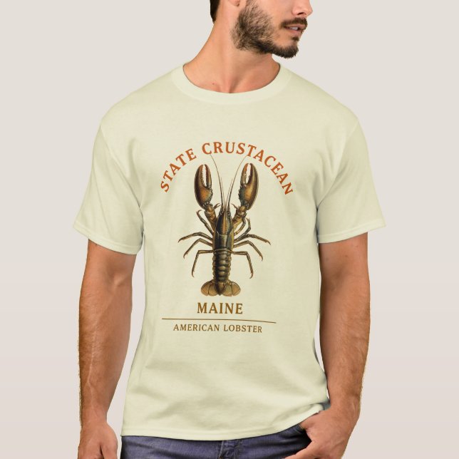 Mainer-klor T Shirt (Framsida)