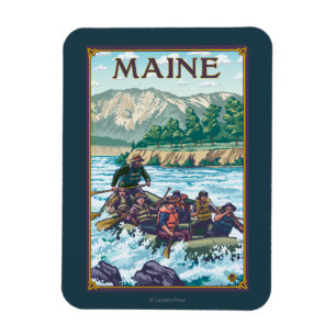 MaineRiver som Rafting plats Magnet
